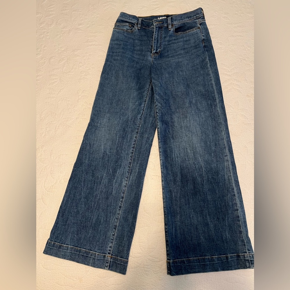 Land’ End Wide Leg High Rise Jeans